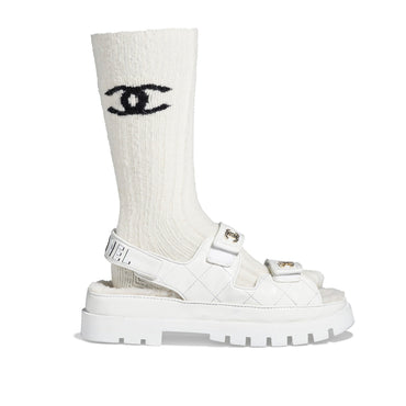 Winter Gate Sandals - White