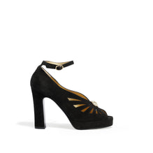 Hollywood Star Sandals - Black