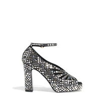 Hollywood Star Sandals - Silvery/Black