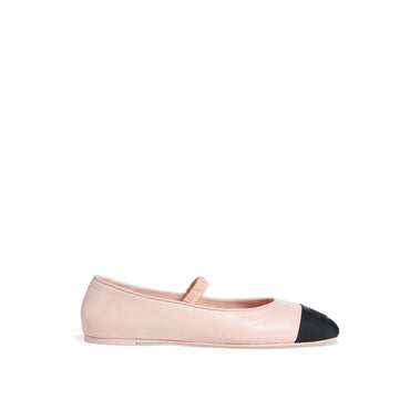 Flashdance Mary Janes - Light Pink/Black