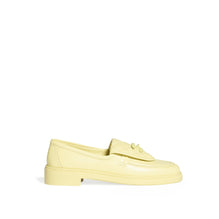 Quilted Tab Mocassins - Yellow