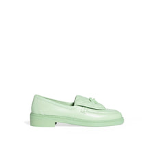 Quilted Tab Mocassins - Green