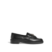 Quilted Tab Mocassins - Black