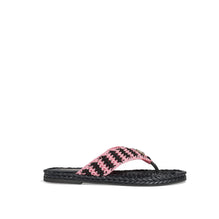 Sea Art Thongs - Black/Pink