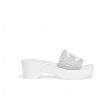 Cc On Wedge Mules - Black/White