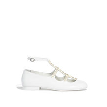 Lady Doll Mary Janes - White