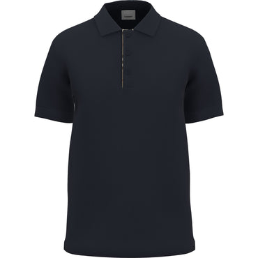 Cotton Polo Shirt - Navy Black