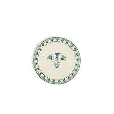 Lotus Dessert Plate - 500 Bleu