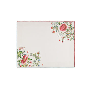 Placemat And Napkin Roses D'Hiver - 400 Rose