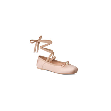 Women Ws - Flat - 19U Beige Roses