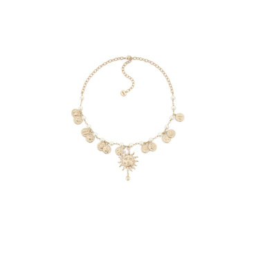 Women Wcj Necklace1 - D301 Gold/White
