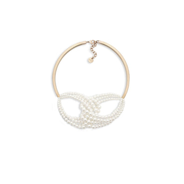 Women Wcj Necklace1 - D301 Gold/White