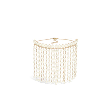Women Wcj Necklace1 - D301 Gold/White