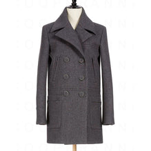 Wool Felt Caban - Grey