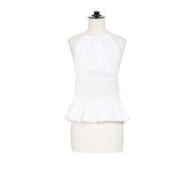 Cotton Poplin Top - White