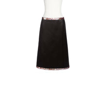 Polyamide Satin/Silk Skirt - Black