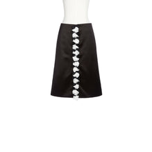 Duchesse Satin Skirt - Black