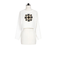 Cotton Jersey Top - White