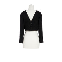 Tweed Top - Black