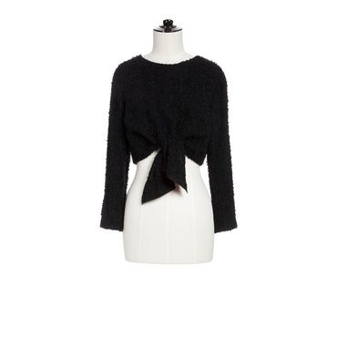 Tweed Top - Black