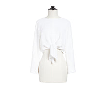 Fantasy Tweed Top - White