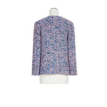 Fantasy Tweed Jacket - Pink/Blue/Black