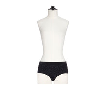 Cotton/Silk Shorts - Navy Blue/Black