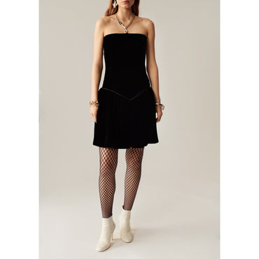 Velvet Dress - Black