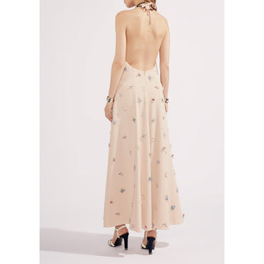 Crepe Dress - Beige