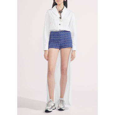 Cotton Poplin Jump Suit - White