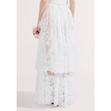 Lace Skirt - White