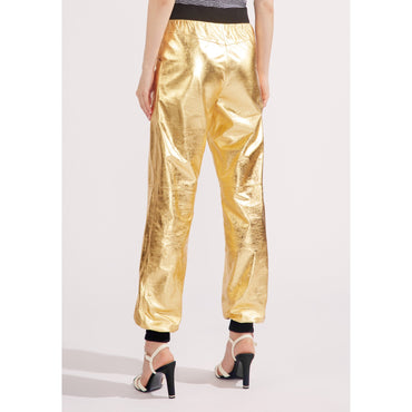 Calfskin Pants - Golden