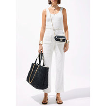 Tweed Jump Suit - Ecru