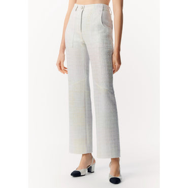 Painted Cot Fantasy Tweed Pants - Silvered/Yellow/Pink/Grn