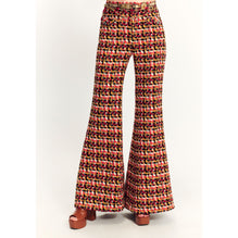 Fantasy Wool Tweed Pants - Yel/Ora/Whi/Green