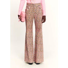 Stretch Lambskin Pants - Pin/Yel/Drk Blu/Grn