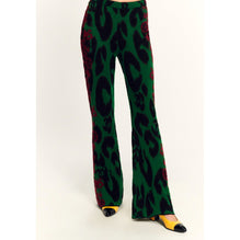 Cashmere/Mohair Pants - Green/Black/Burgundy