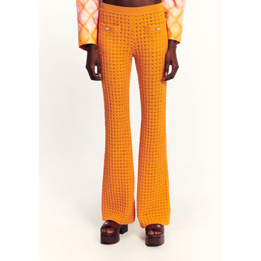 Wool Pants - Orange