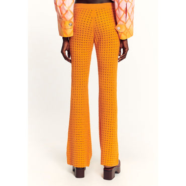 Wool Pants - Orange