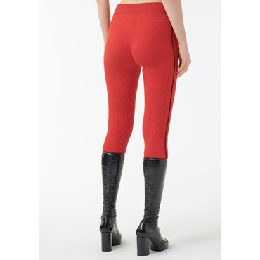 Cashmere/Pl Pants - Red/Burgundy