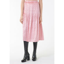 Velvet Muslin Skirt - Pink