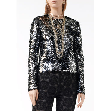 Wool Jersey Top - Black