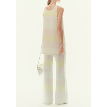 Cotton Denim Dress - Lht Pink/Lht Yel/Lht Blu/