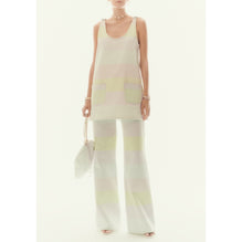 Cotton Denim Dress - Lht Pink/Lht Yel/Lht Blu/
