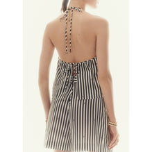 Stretch Cotton Top - White/Black