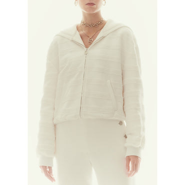 Jersey Blouson - White