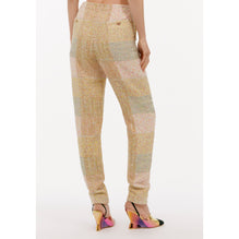 Iri Glittered Tweed Pants - Goldn/Silvr/Whi/Pin/Grn