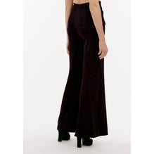 Iridescent Jersey Pants - Fuchsia/Navy