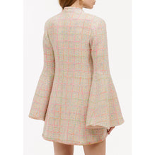 Fantasy Cotton Tweed Jacket - L Pin/Grn/Ora/Pur
