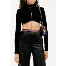 Stretch Crepe Top - Black